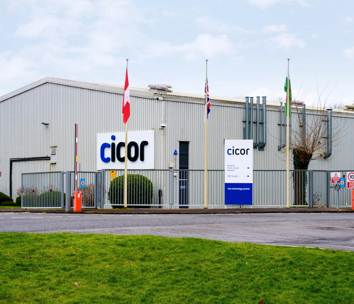 Cicor site in Newport, United Kingdom