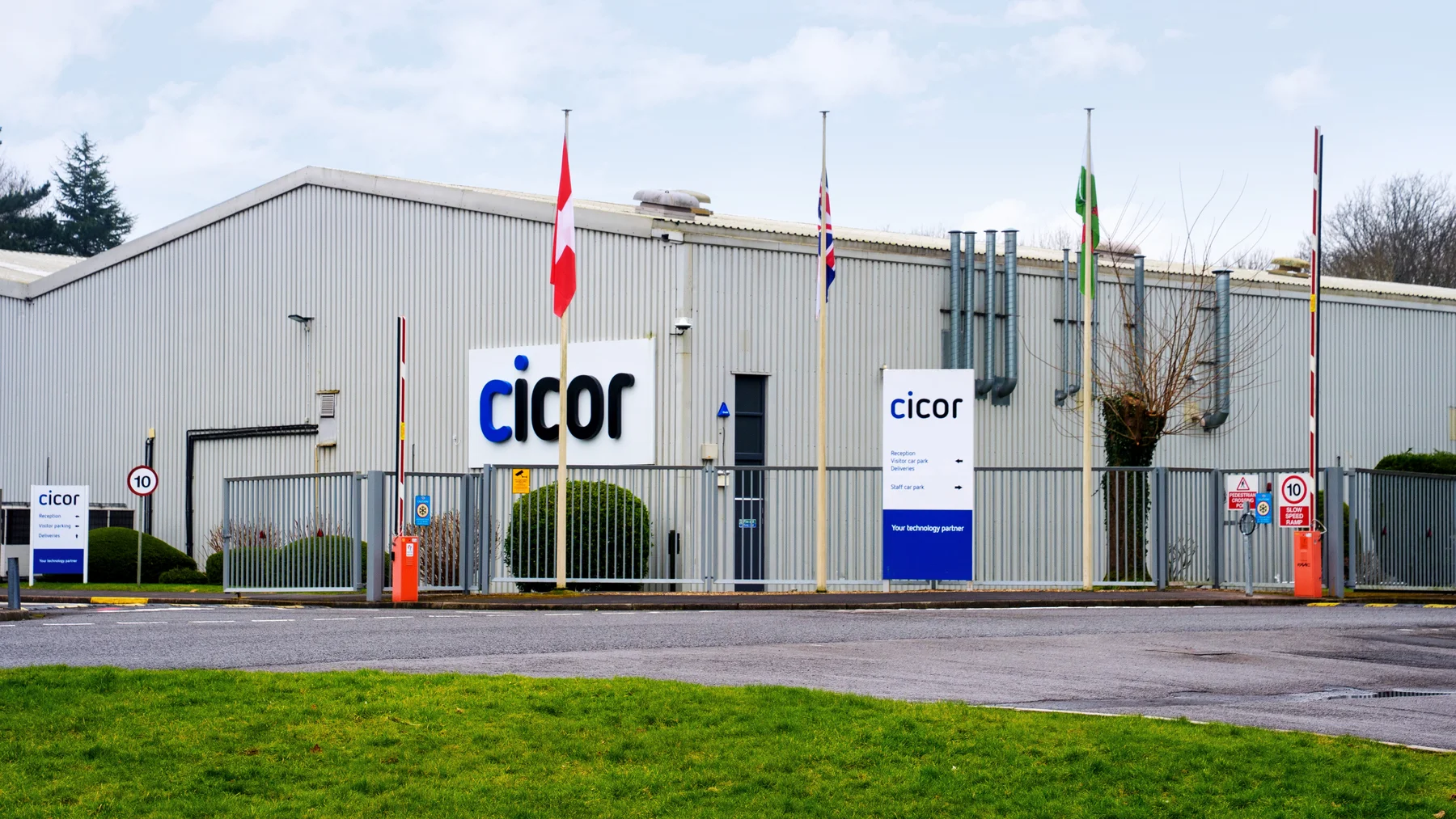 Cicor site in Newport, United Kingdom