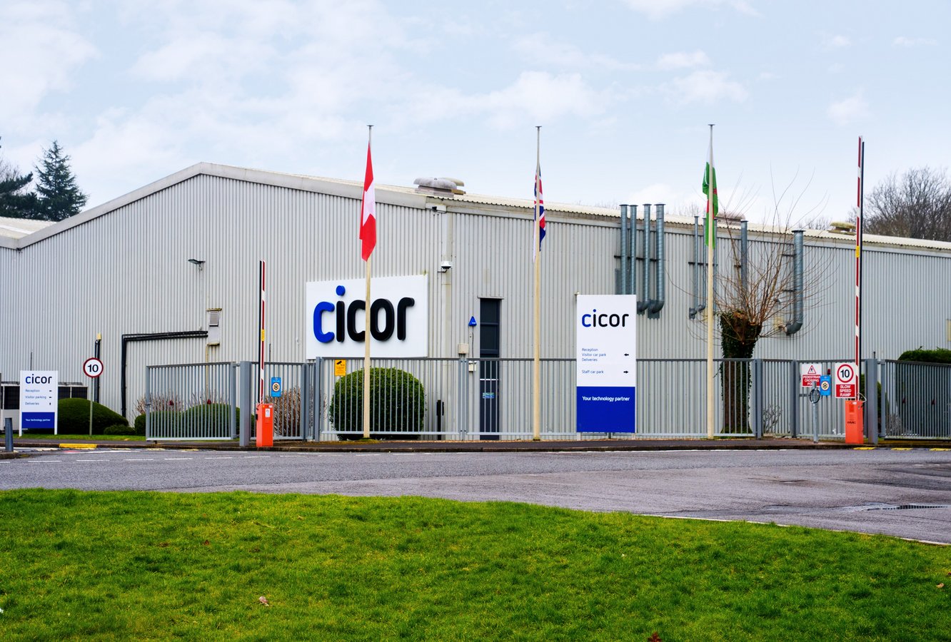 Cicor site in Newport, United Kingdom