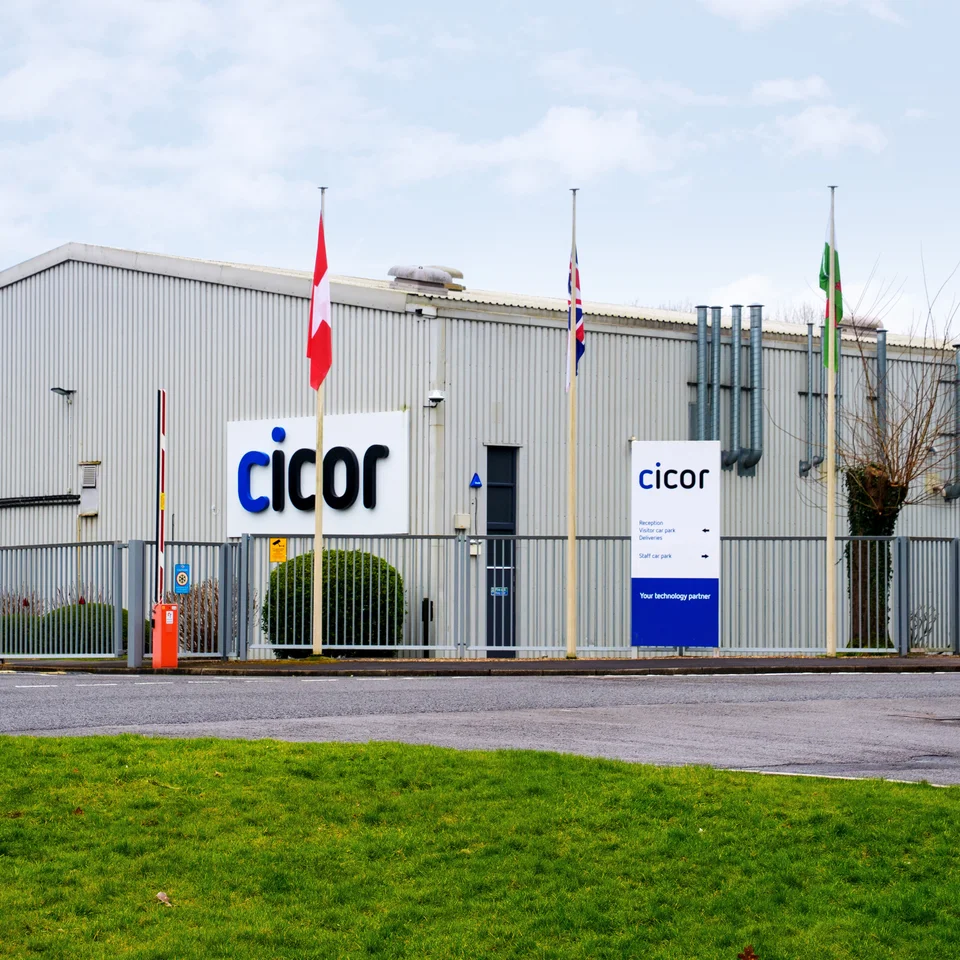 Cicor site in Newport, United Kingdom
