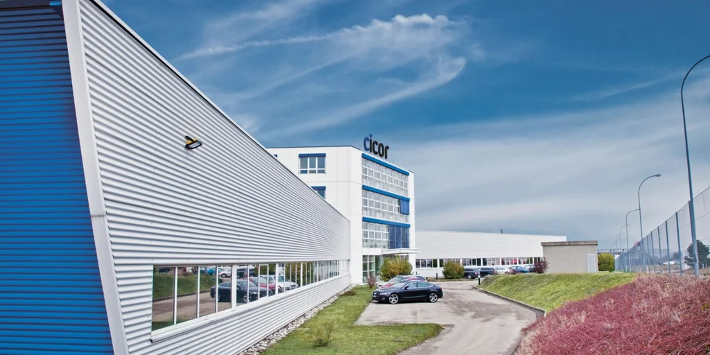 Cicor production site in Boudry Switzerland