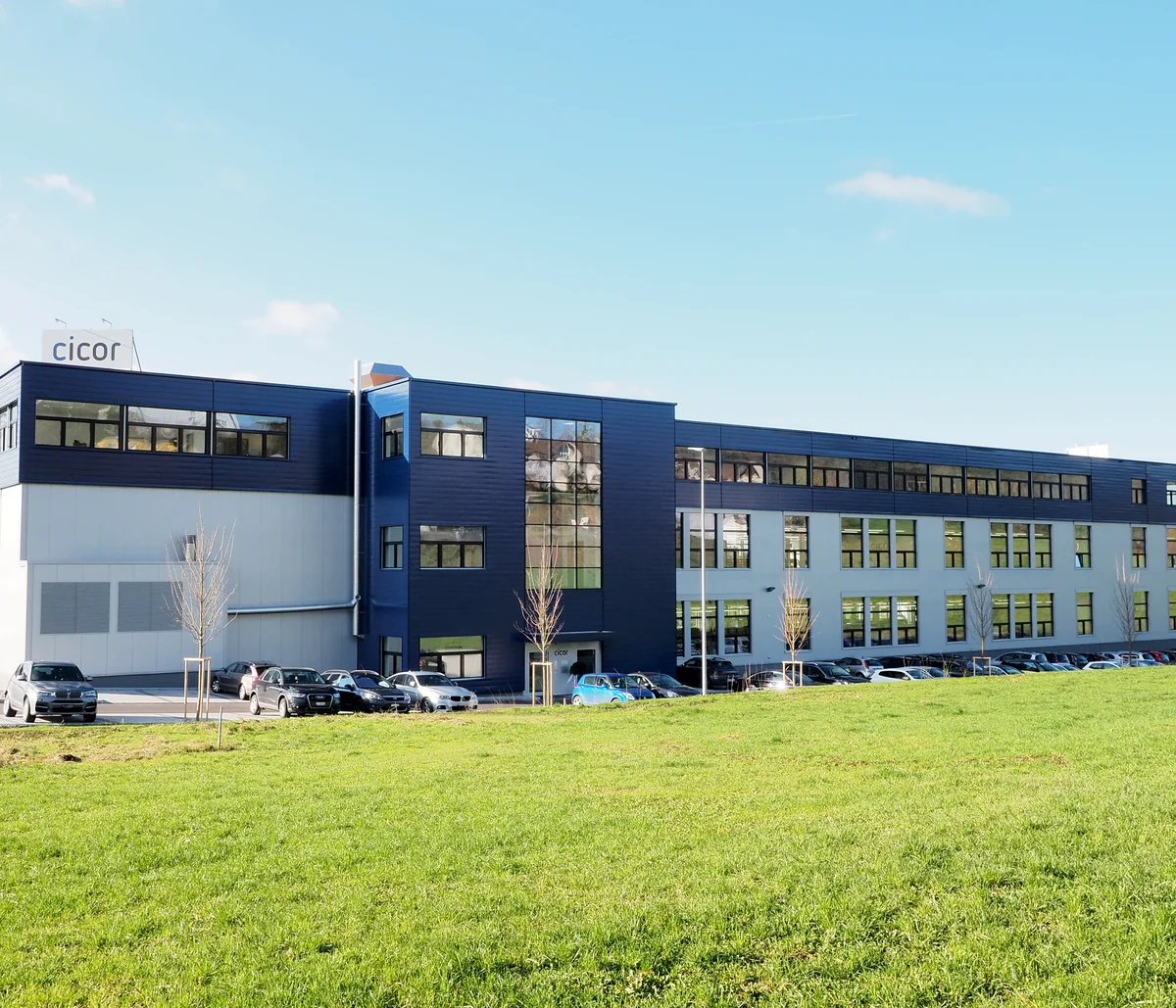 Cicor production site in Bronschhofen, Switzerland
