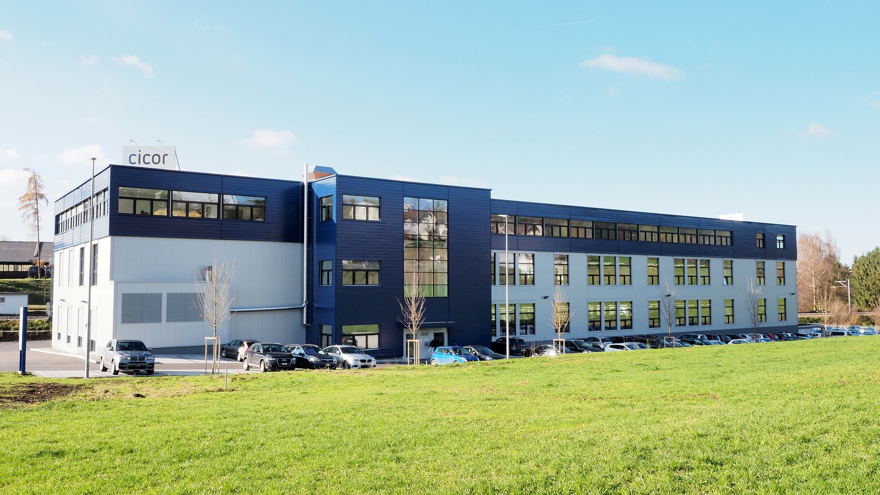 Cicor production site in Bronschhofen, Switzerland 