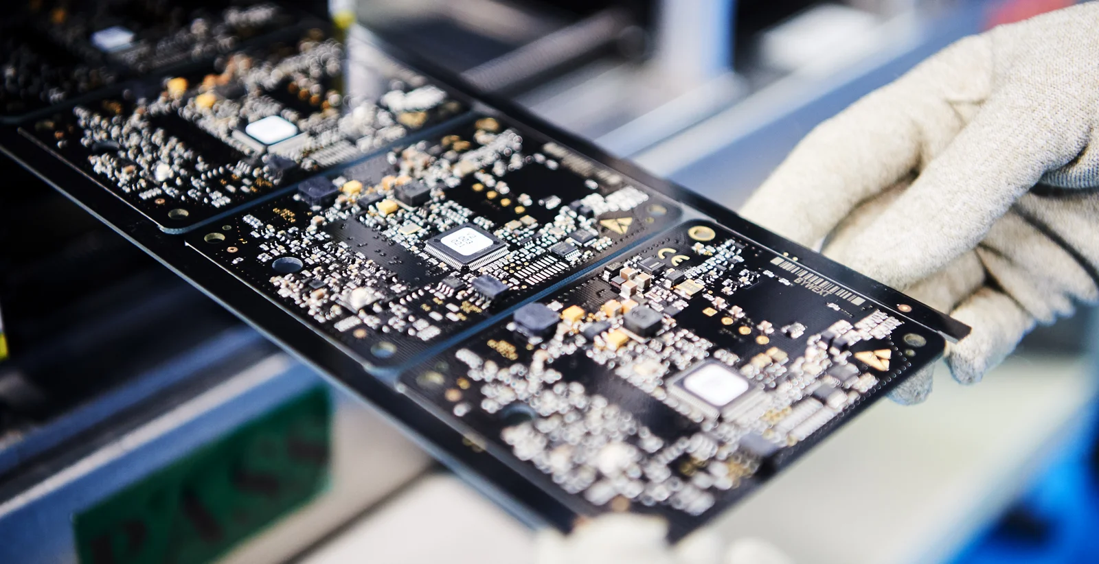 SMD assembly, part of Cicor's Electronic Manufacturing Services