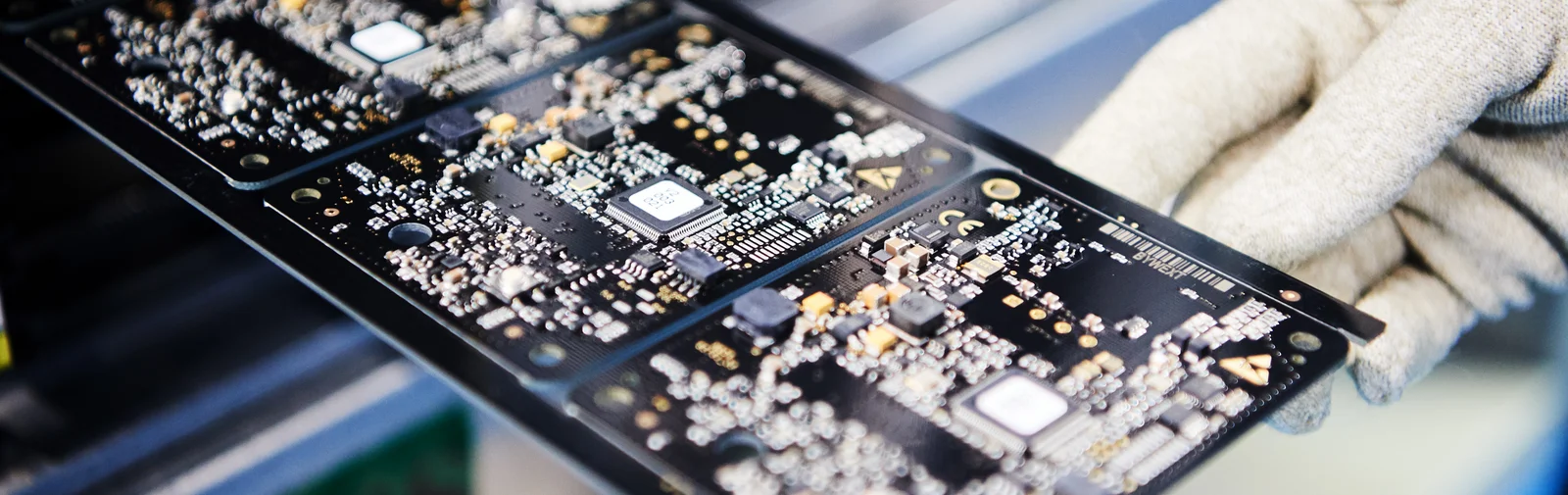 SMD assembly, part of Cicor's Electronic Manufacturing Services