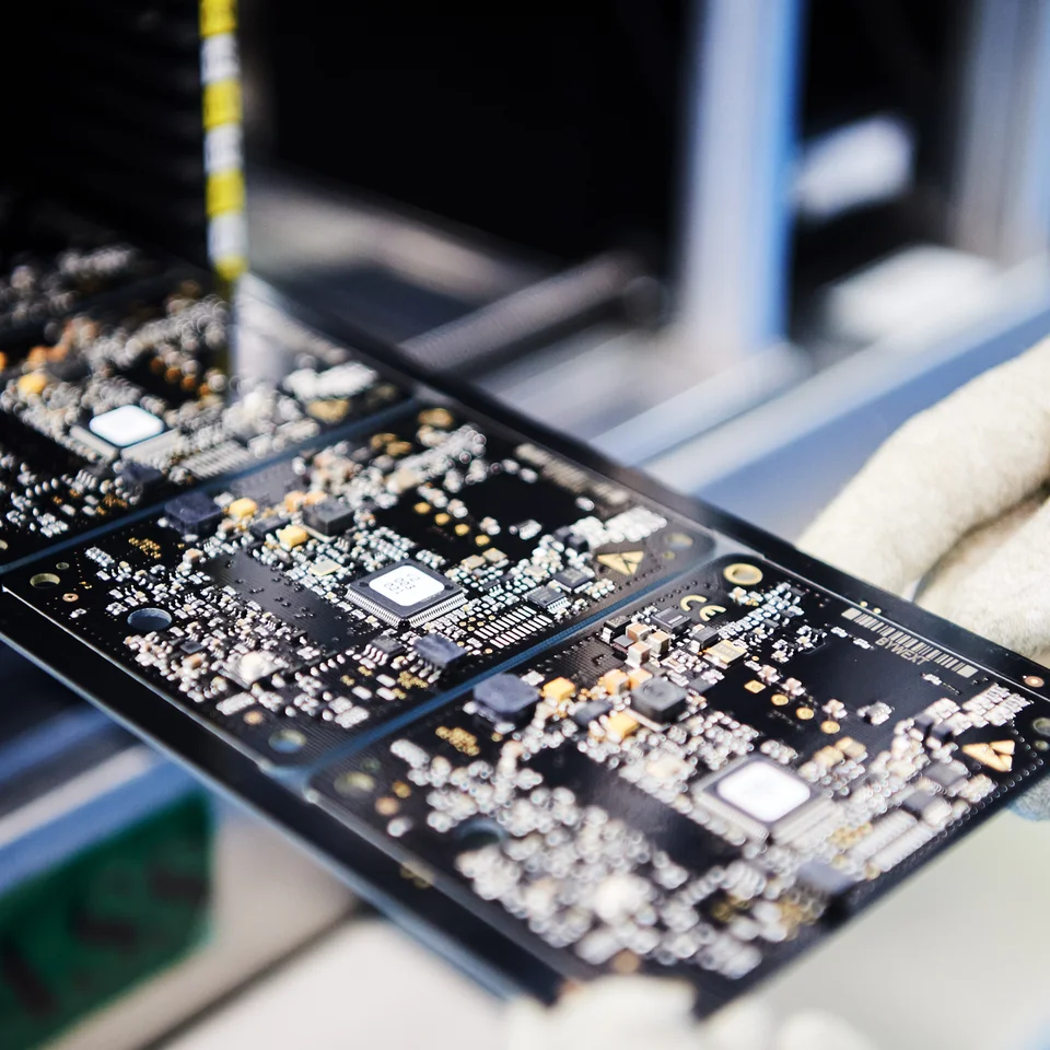 SMD assembly, part of Cicor's Electronic Manufacturing Services