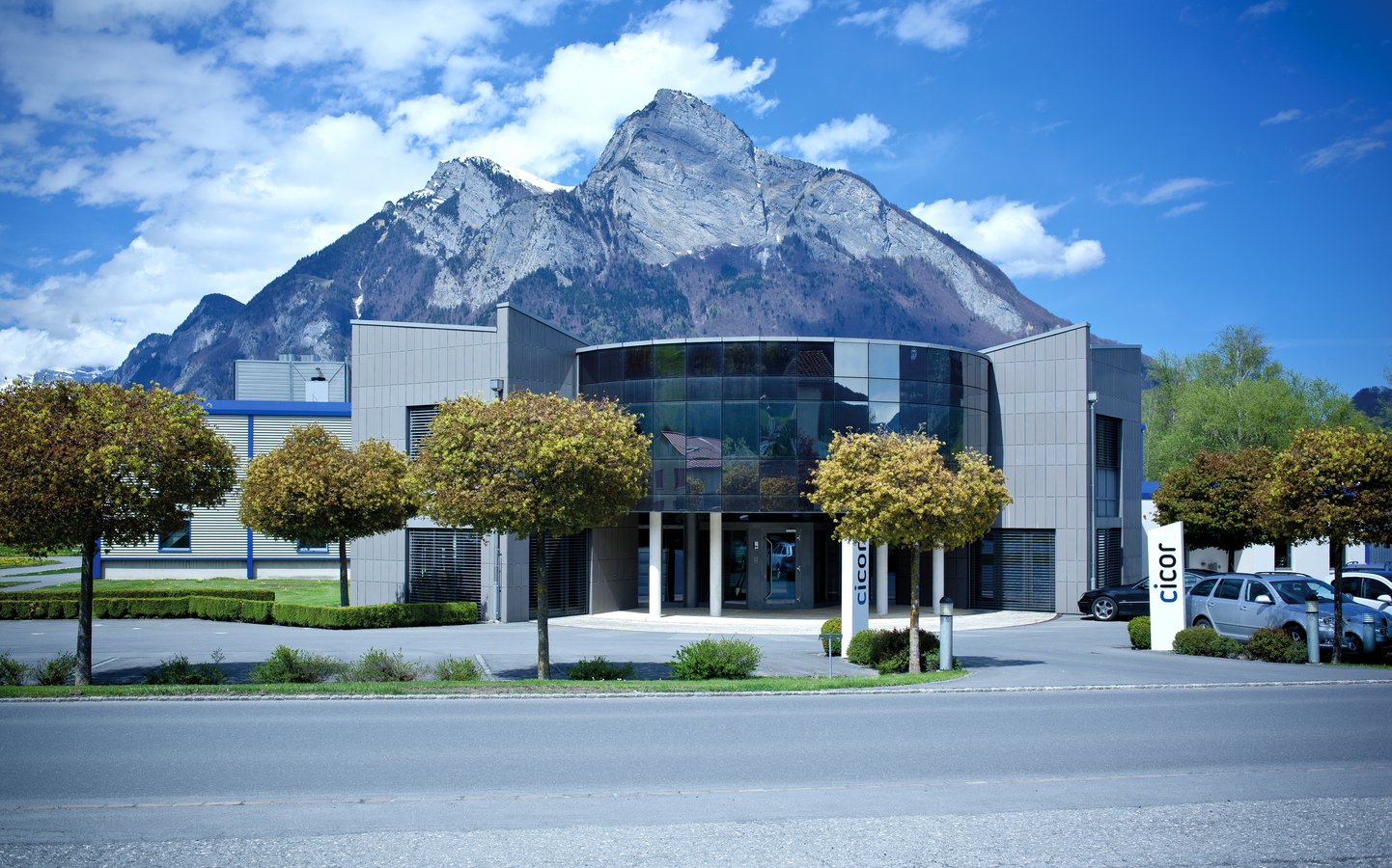 Cicor site in Wangs, Switzerland