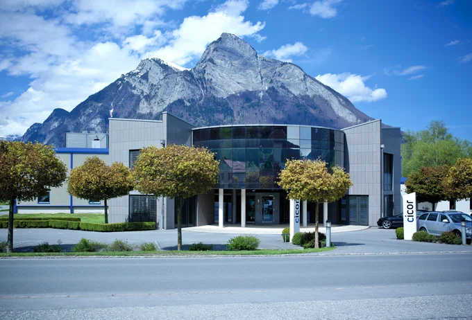 Cicor site in Wangs, Switzerland