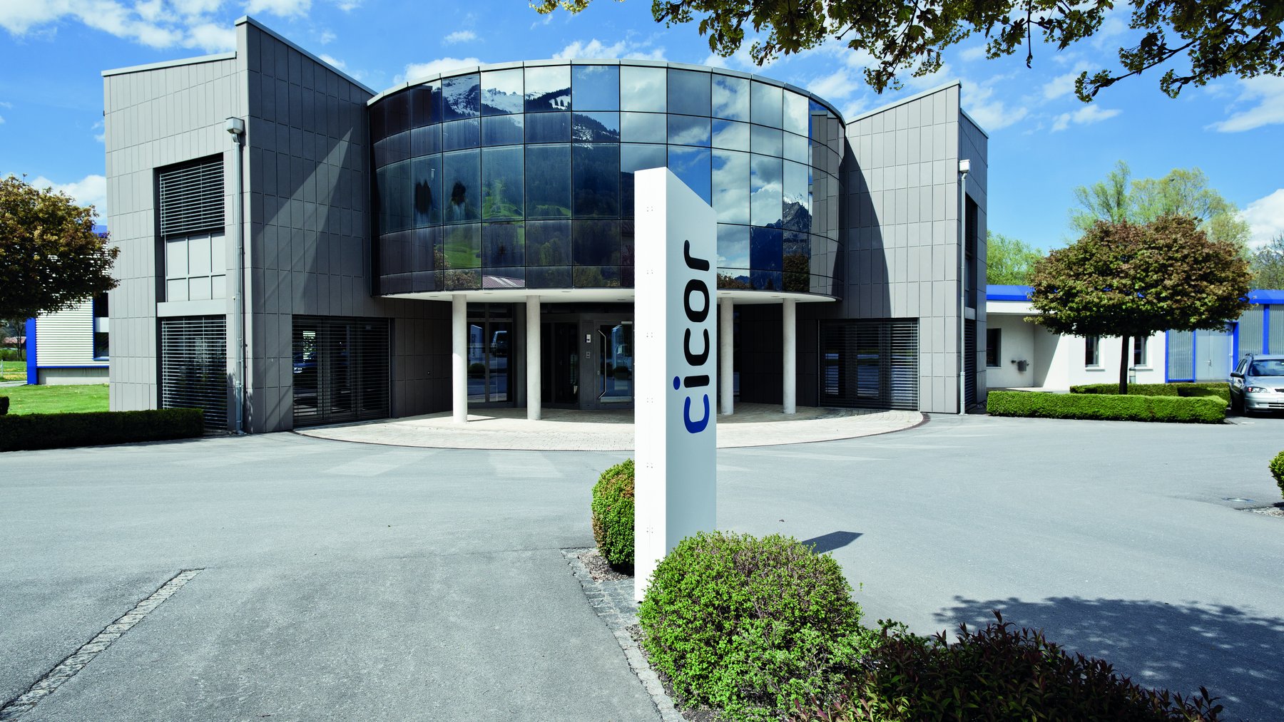 Cicor production site in Wangs, Switzerland 