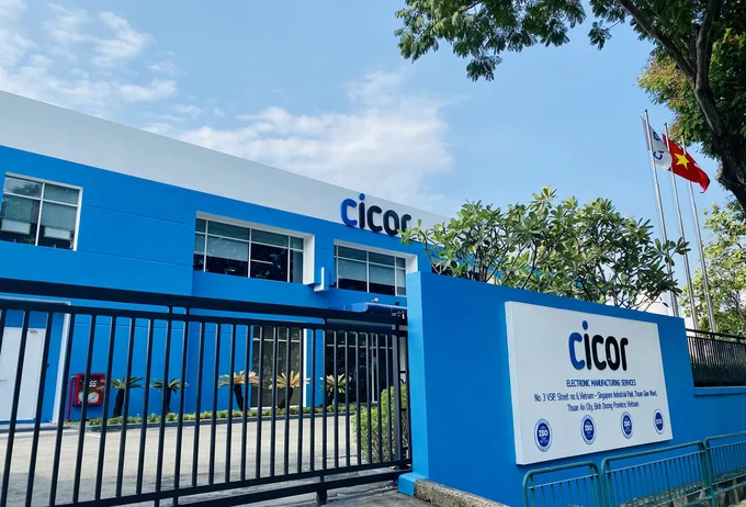 Cicor site in Thuan an City, Vietnam
