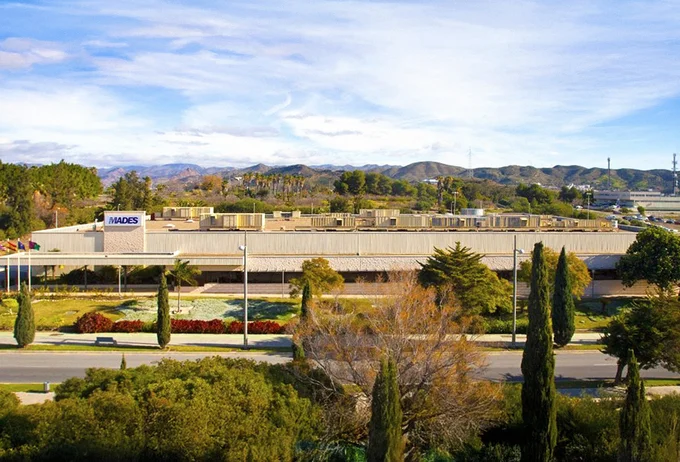 Aerial View of Cicor's site in Malaga (MADES)