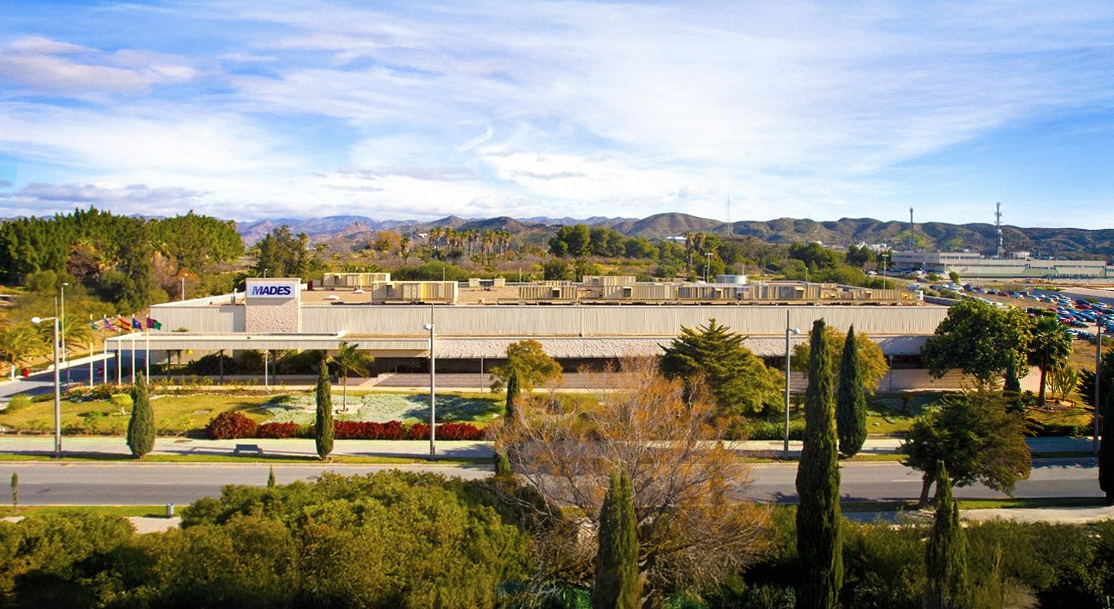 Aerial View of Cicor's site in Malaga (MADES)
