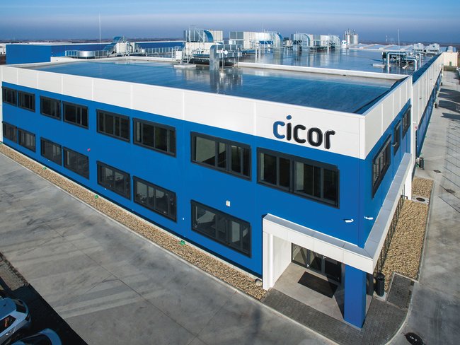 Cicor production site in Arad, Romania