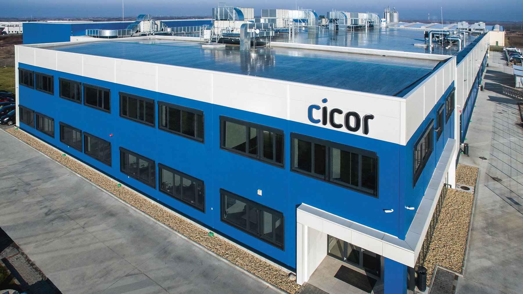 Cicor production site in Arad, Romania